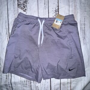 Nike Men's Form Dri-FIT 7" Unlined Versatile Shorts - Light Carbon Size M Large